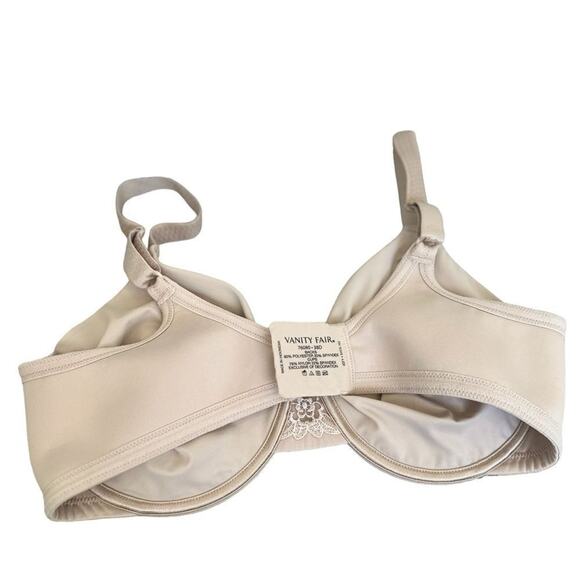Vanity Fair Bra - Full Figure Underwire Smoothing Bra Size 38D - Picture 11 of 12